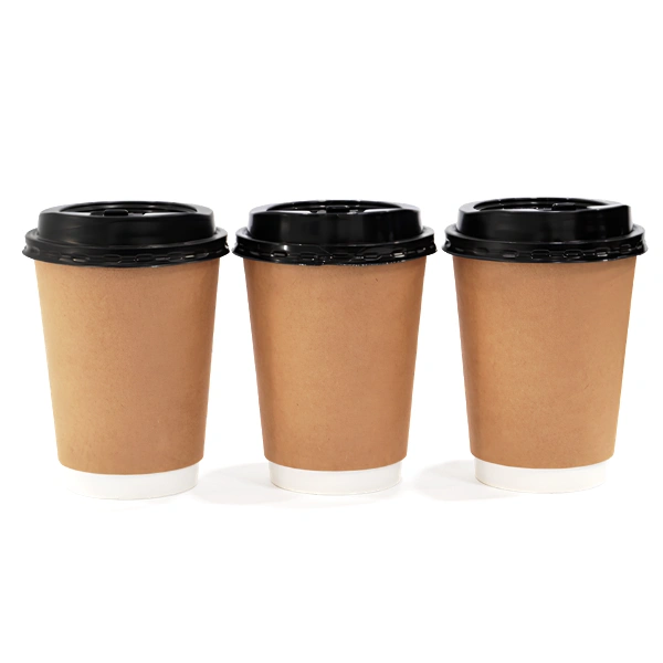 90mm black reclosable sip throug lid for paper cups in use 90mm black reclosable sip throug lid for paper cups in use