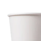 10oz white double wall paper cup zoom