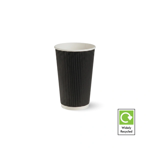 16oz black ripple cup 16oz black ripple cup