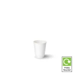 6oz white double wall paper cup for espresso
