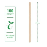 7 inch wooden drink stirrer specs