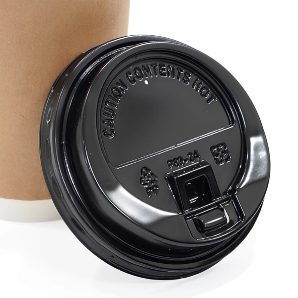 8oz reclosable black lid zoom 8oz reclosable black lid zoom