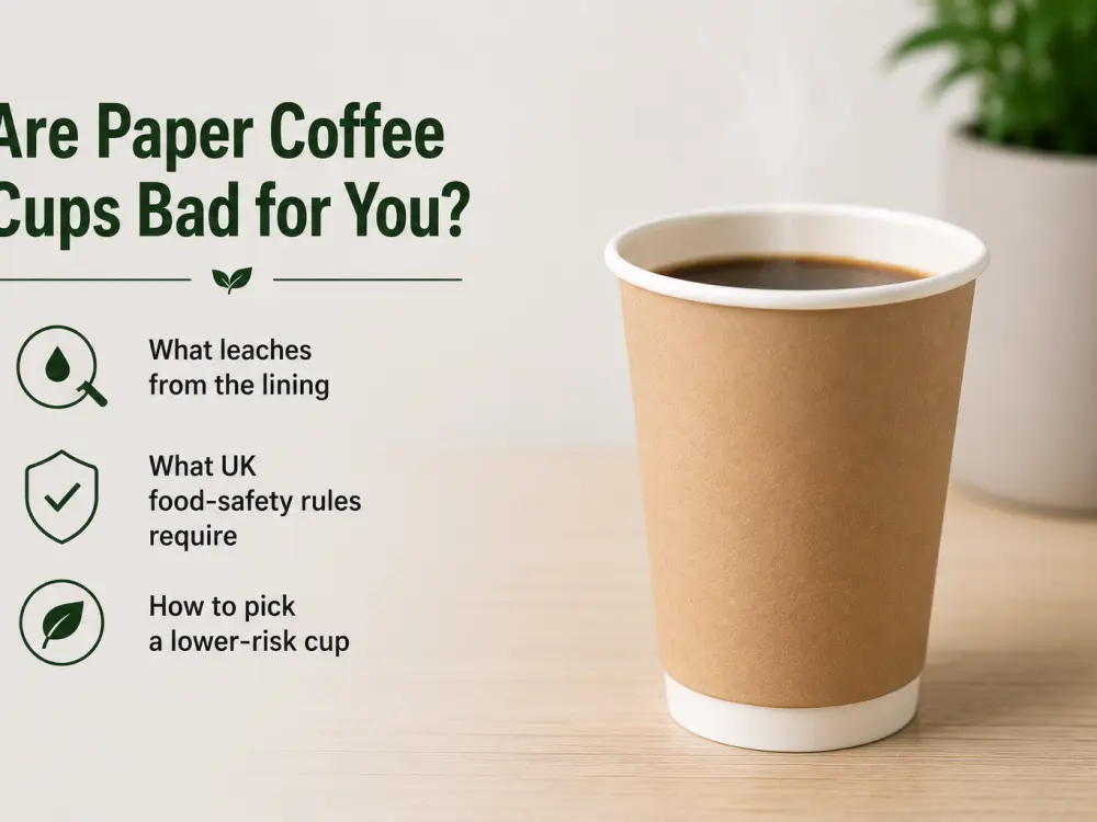Are Paper Coffee Cups Bad for You? What the Evidence Actually Shows
