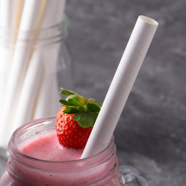 boba white paper straw 210mm x 12mm in use boba white paper straw 210mm x 12mm in use